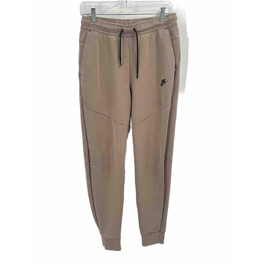 Niike Tech Tan Joggers Sz Mens Small CZ9918-229